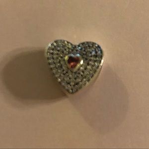 Authentic Pandora Sweetheart Charm